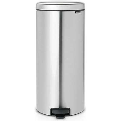 Brabantia Кош за смет с педал Brabantia NewIcon 30L, Matt Steel Fingerprint Proof (649061)