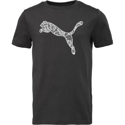 Puma Graphic Lace Cat G čierna