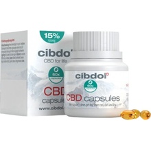 Cibdol Gélové kapsuly 15% CBD, 1500 mg CBD, 60 kapsúl