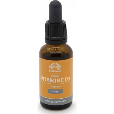 Mattisson Healthstyle Витамин D3 Веган 25 g 25 ml капки | Mattisson Healthstyle (MT2241)