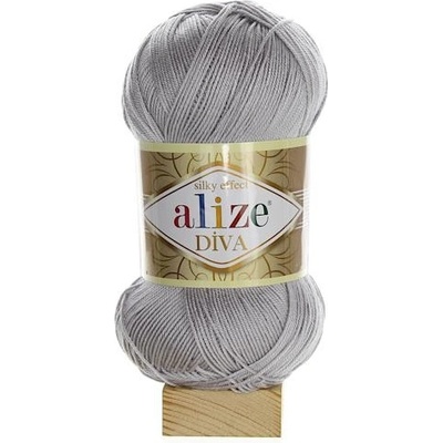 Alize Diva světle šedá 168