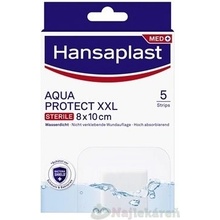 Hansaplast Aquaprotect XXL elas.náplast 8 x 10 cm 5 ks