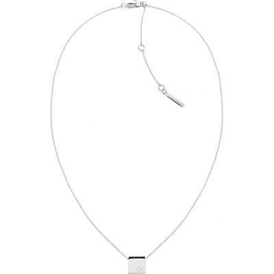 Calvin Klein Moderný oceľový náhrdelník geometric 35000247