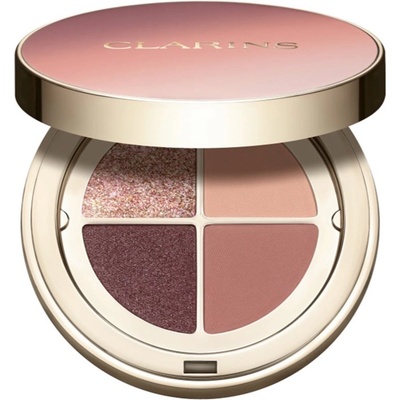 Clarins Ombre 4 Colour Eye Palette палитра сенки за очи за дълготраен ефект цвят 01 - Fairy Tale Nude Gradation 4.2 гр