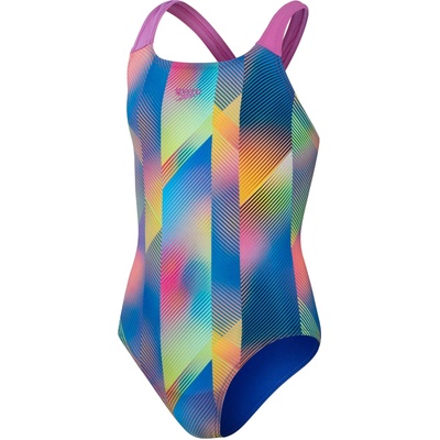 Speedo Цял бански girls digital allover powerback