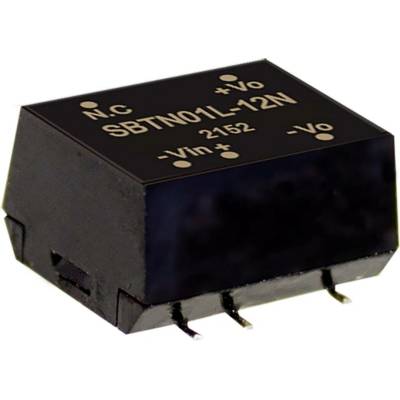 MEAN WELL SBTN01L-05N DC / DC menič napätia, SMD 200 mA 1 W Počet výstupov: 1 x