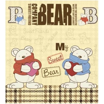 DIMEX ART s. r. o Флизелинов фототапет плюшено мече 225 x 250 см