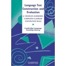 BfLT Language Test Construction and Evaluation