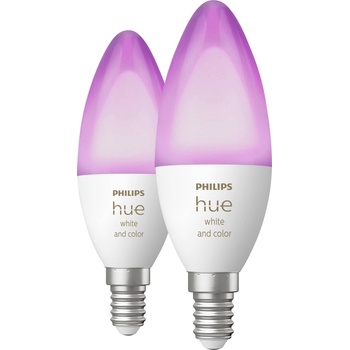 Philips B39 E14 4W 2000-6500K 470lm 2x (8719514356719)