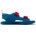 Affenzahn Детски сандали Affenzahn Kid's Vegan Airy Sandals - Shark / Petrol - размер 22 (EU) (702-2641-0312)