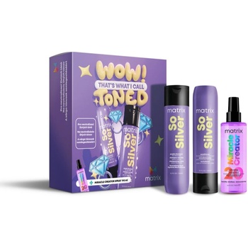 Matrix So Silver подаръчен комплект неутрализиращ жълтеникавите оттенъци