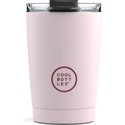 Cool bottles Termohrnek Triple Pastel pink 330 ml