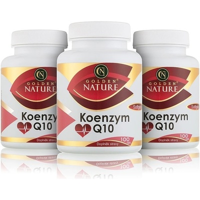 Golden Nature Koenzym Q10 100 mg softgel 300 kapslí