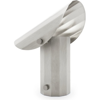 Kaspa Apolin Настолна лампа 30 см, матирана стомана (41207104)