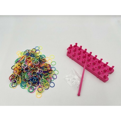 Alltoys Kreatívna súprava na výrobu náramkov Loom Band 600 ks
