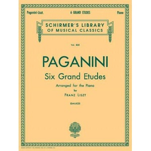 6 Grande Etudes After N. Paganini: Piano Solo | Liszt Franz, Franz Liszt, P. Gallico (ISBN: 9780793545339)