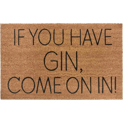 Hanse Home Collection If you have gin come on in 105661 Hnedá 45x75 cm