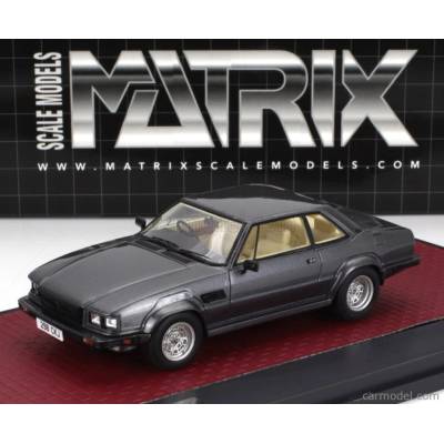 Matrix scale models De tomaso Longchamp Gts/e 1988 Grey Met 1:43