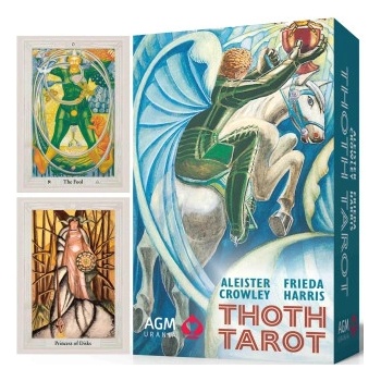 AGM-Urania Aleister Crowley Thoth Tarot (Standard Edition, English, GB) | Frieda Harris