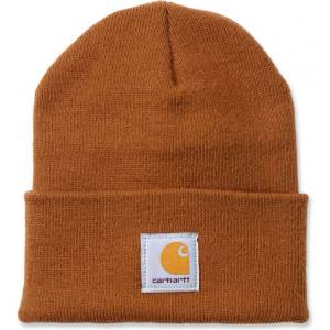 Carhartt Мъжка зимна шапка (beanie) Carhartt Watch Hat Beanie - Carhartt Brown - размер One Size (204-7042-0211)