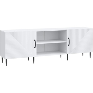 vidaXL ТВ шкаф 150 x 31 x 50 cm Бяло Инженерна дървесина (894915)