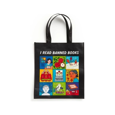 I Read Banned Books Reusable Shopping Bag