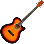 Pasadena PGC-10 Vintage Sunburst Джъмбо китара