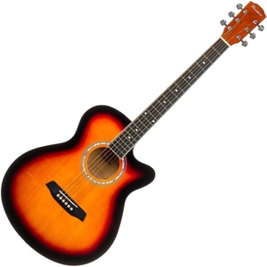 Pasadena PGC-10 Vintage Sunburst Джъмбо китара