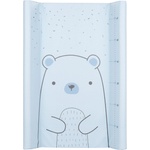 Kikkaboo Подложка за повиване с твърда основа Kikkaboo - Bear with me, Blue, 80 х 50 сm (31108060035)