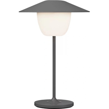 blomus Преносима настолна лампа ANI MINI, 21 см, LED, топло сив, алуминий, Blomus (BM67076)