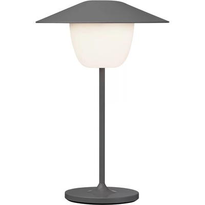 blomus Преносима настолна лампа ANI MINI, 21 см, LED, топло сив, алуминий, Blomus (BM67076)
