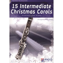 15 Intermediate Christmas Carols + CD klarinet + klavír