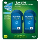 Nicorette Mint 4 mg 4 x 20 pastilek