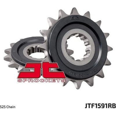reťazové koliesko s tlmiacou gumovou vrstvou JTF1591.16RB, JT (16 zubov) YAMAHA