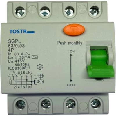 Proudový chránič 4P 40A 0,03A typ A HNC-40/4/003-A 194688 Eaton