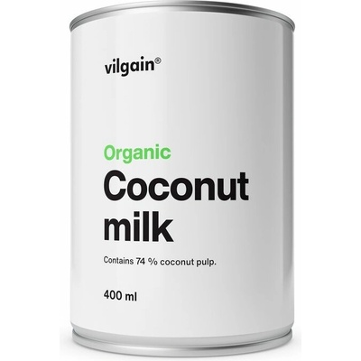 Vilgain Kokosové mléko BIO 400 ml – Zboží Dáma