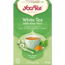 Yogi Tea Bio Bílý s Aloe Vera čaje 17 x 1.8 g