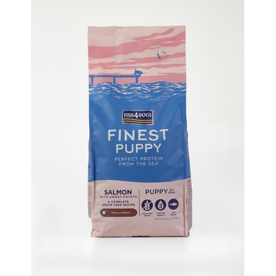 Fish4Dogs malé pre šteniatka Finest losos so sladkými zemiakmi 6 kg