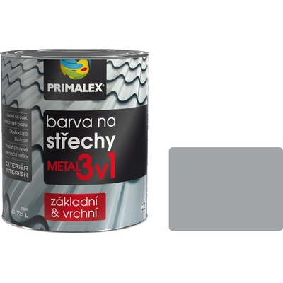Primalex Metal 3v1 9L šedá