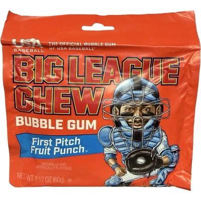 Big League Chew Bubble Fruit Punch 60g