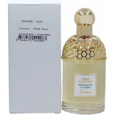 Guerlain Aqua Allegoria Bergamote Calabria toaletná voda dámska 125 ml Tester