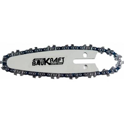 Baukraft Комплект шина с верига за резачка Baukraft за BK-GP22 - 100 mm (140128)