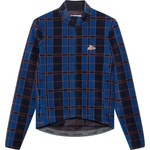 CafÉ du cycliste Фланелка с дълъг ръкав за колоездене Café du cycliste Solange Cycling jersey - Navy Blue (056-4338-0213)