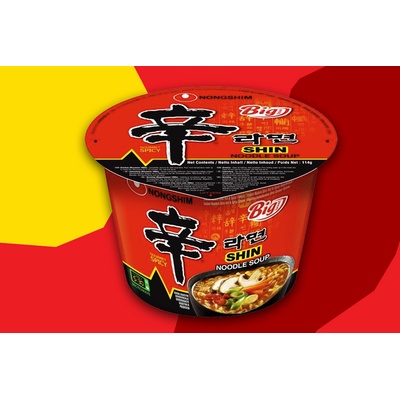 Nong Shim NongShim instantní nudlová polévka Shin Big Bowl 114 g