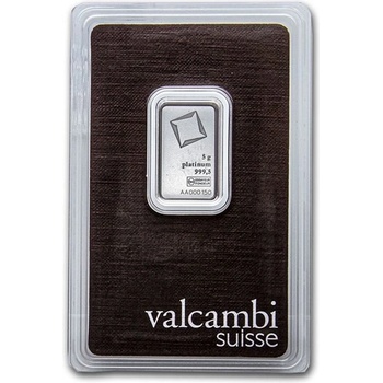 Valcambi platinový slitek 5 g