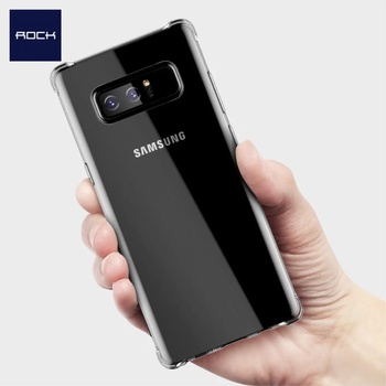 ROCK Противоударен Силиконов Калъф за SAMSUNG Note 8, ROCK Fence S Case, Прозрачен (RPC1300)