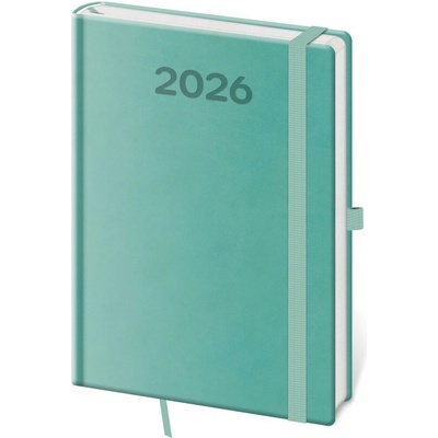 Helma 365 Print Pop A5 týdenní 2026 světle zelený