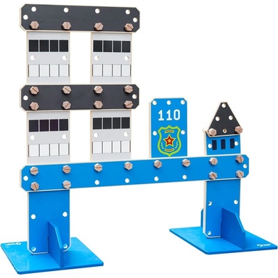 Classic World modrá stavební sada