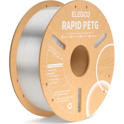 Elegoo Rapid PETG Transparent - 1, 75 mm / 1000 g (50.203.0315)