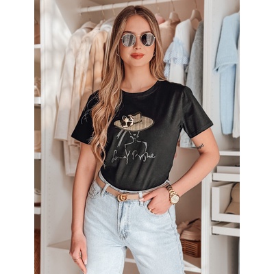 Dámske tričko WOMANPOW Dstreet RY2804 Čierna